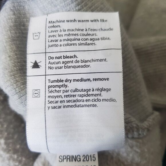 Carhartt Sweatshirt Womens Size Small 4/6 Gray Logo Spellout Full Zip Mock Neck - Picture 11 of 12